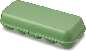 koziol Eierbox Eggs To Go Aufbewahrungsbehälter nature leaf green