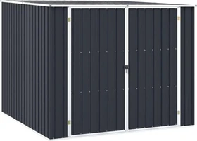 vidaXL Metall Gerätehaus 195x198cm anthrazit