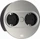 Bachmann Twist 2, 2-fach, rund, 2m, Edestahl-Optik (946.000)