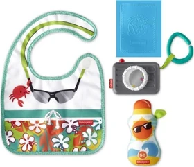 Mattel Fisher-Price Reisespaß- Rassel- und Knisterset