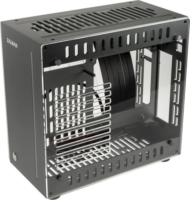 Zalman Z-Machine 300, grau, Acrylfenster, Mini-ITX