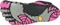 Vibram FiveFingers Komodo Sport LS grey/black/pink (Damen) Vorschaubild