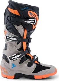Alpinestars 2026 Tech 7 Enduro Motorradstiefel schwarz/grau/orange