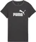 Puma ESS No. 1 Logo T-Shirt kurzarm dark gray heather (Damen) Vorschaubild