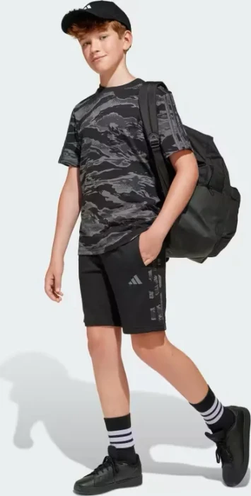 adidas New Logo Embroidered Baseball Kappe schwarz/weiß