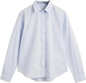 Gant Regular Fit Classic Popeline Hemd langarm light blue (Damen)