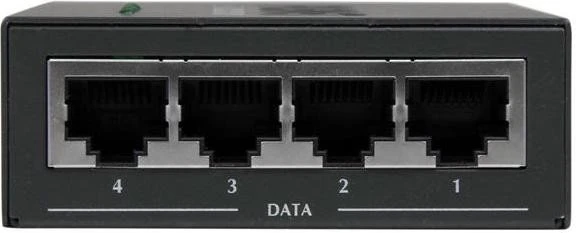 StarTech Desktop Gigabit PoE-Injektor, 4x RJ-45, 120W PoE+