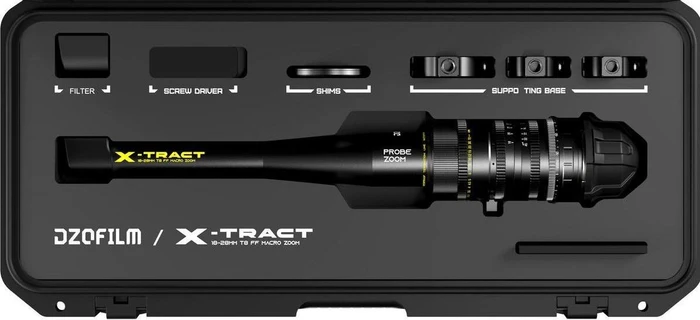 DZOFilm X-Tract 18-28mm T8.0 FF 2.1x Probe Macro Zoom 90° Periscope für PL