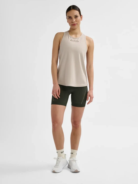 hummel lTE Tola Tanktop Funktionsshirt ärmellos chateu grey (Damen)