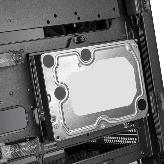 SilverStone Seta A2 Black, Glasfenster