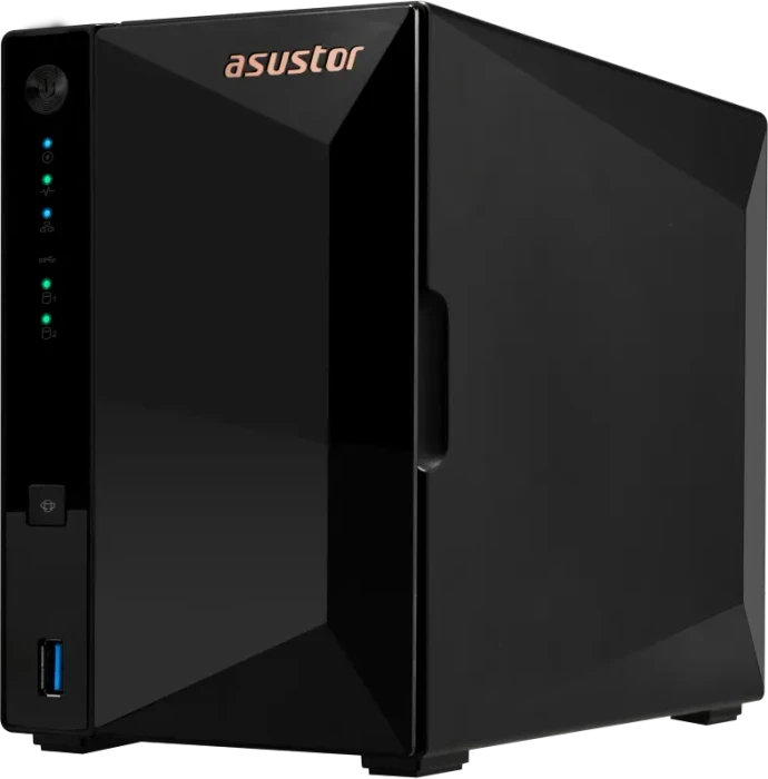 Asustor Drivestor 2 Pro Gen2 AS3302T, 2GB RAM, 1x RJ-45 2.5GBase-T, 3x USB-A 3.0