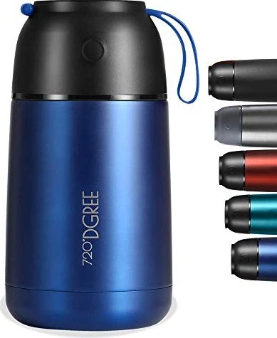 720°DGREE wunderJar Isolier-Speisegefäß 650ml sapphire blue