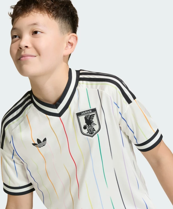 adidas FIFA WM 2026 Japan Auswärtstrikot kurzarm off white/black (Junior)