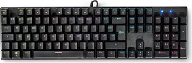 Nedis Wired Gaming Keyboard, schwarz, LEDs RGB, USB, FR (GKBDM110BKFR)