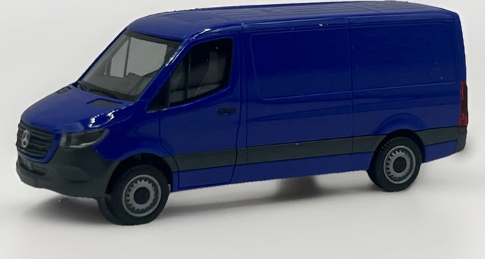 Herpa Mercedes-Benz Sprinter '18 Kasten Flachdach ultramarinblau