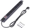 Sygonix 19" Aluminium Steckdosenleiste, 1HE, 6-fach, 230V, schwarz, 2m Vorschaubild