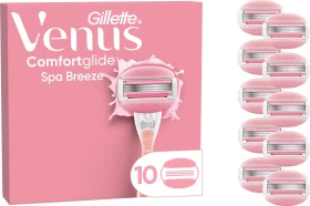 Gillette Venus Comfortglide Spa Breeze Rasierklinge, 10 Stück