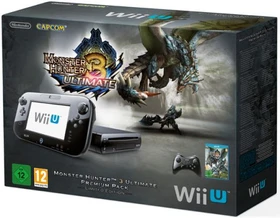 Nintendo Wii U Premium Pack - 32GB Monster Hunter 3 Ultimate Bundle schwarz
