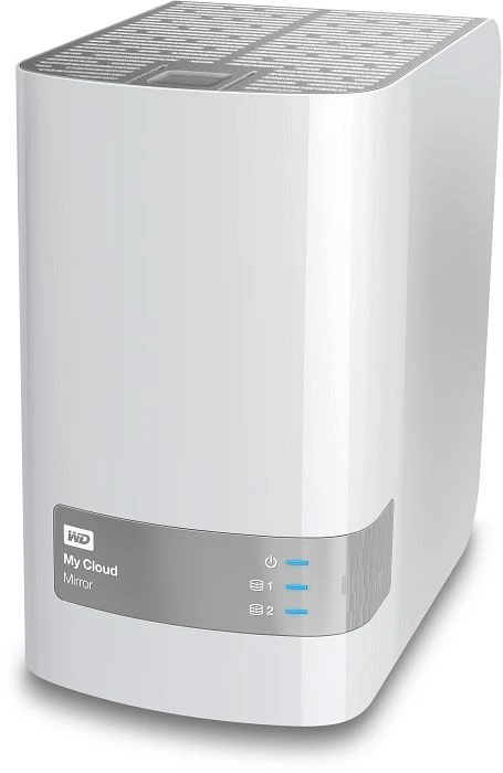 Western Digital My Cloud Mirror 6TB, 1x RJ-45 1000Base-T, 2x USB-A 3.0