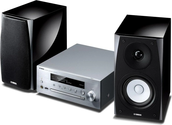Yamaha MCR-N570D silber/schwarz