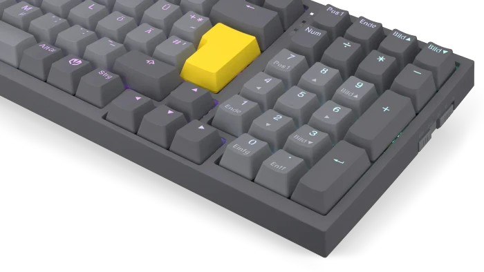 Endorfy Celeris 1800, grau, Endorfy YELLOW, USB/Bluetooth, CZ