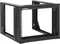 Intellinet 19" 2-Pfosten Laborgestell 6HE, zur Wandmontage, 2 Tragschienen, Flatpack, RAL 9004, 450mm tief Vorschaubild