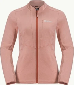 Jack Wolfskin Tervern FZ Jacke rose dawn (Damen)
