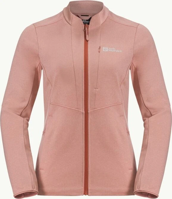 Jack Wolfskin Tervern FZ Jacke rose dawn (Damen)