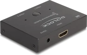 DeLOCK HDMI 2-1 Switch bidirektional 8K 60 Hz