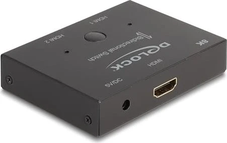 DeLOCK HDMI 2-1 Switch bidirektional 8K 60 Hz