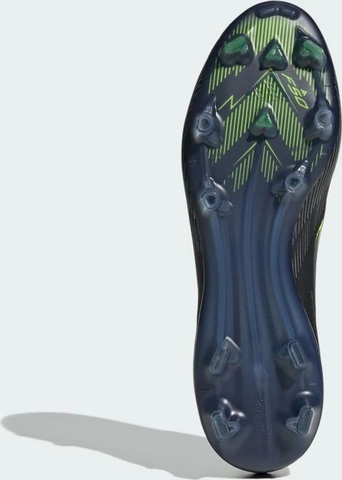 adidas F50 Pro FG core black/iron metallic/lucid lemon