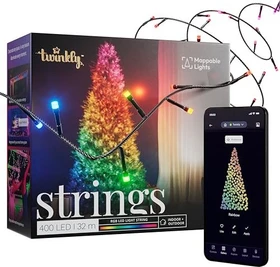 Twinkly Strings Multi Color Lichterkette LED 400x RGB