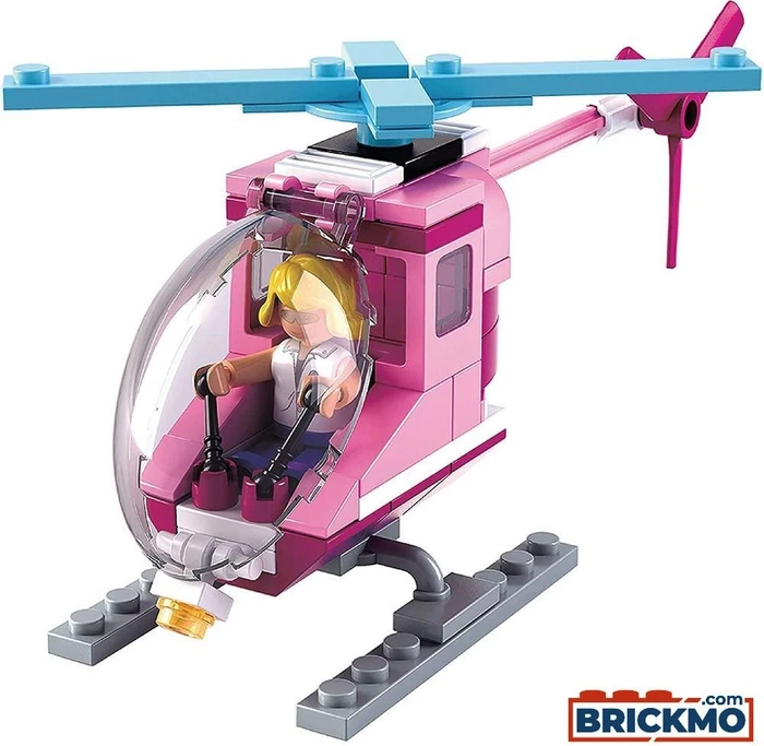 Sluban Girl's Dream Strand Hubschrauber