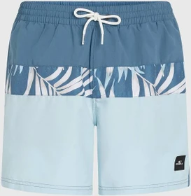 O'Neill Cali Block 15" Badeshorts blue dipped leaves (Herren)