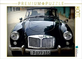 Calvendo MG in Havanna - Ein Motiv aus dem Kalender Auto-Legenden - British Classics
