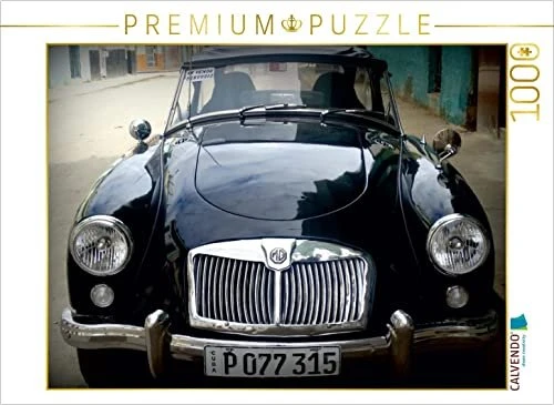Calvendo MG in Havanna - Ein Motiv aus dem Kalender Auto-Legenden - British Classics