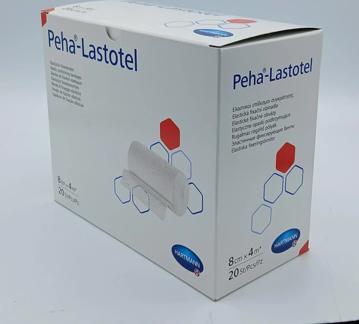 Hartmann Peha-Lastotel Fixierbinde, 8cm x 4m, 20 Stück