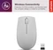 Lenovo 300 Wireless Compact Mouse Arctic Grey, USB Vorschaubild