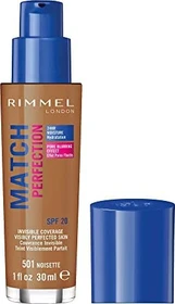 Rimmel Match Perfection Foundation 501 noisette LSF20, 30ml