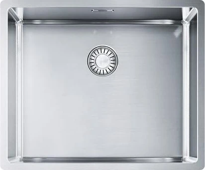 Franke Box BXX 110-50/210-50 Becken mittig edelstahl
