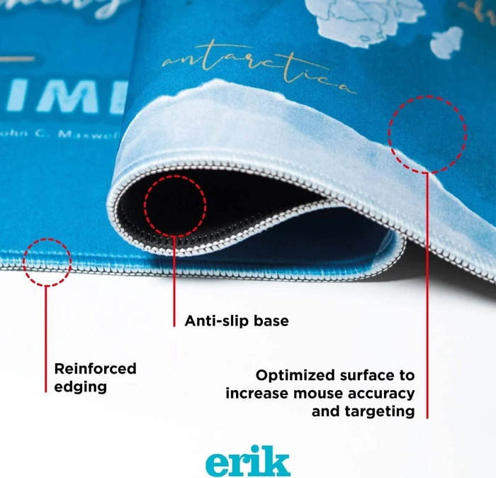 Grupo Erik Editores World Map XL, 800x350mm, Motiv blau