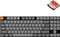 Keychron K13 Max, TKL+NUM, grau/orange, LEDs weiß, Gateron LOW PROFILE 2.0 RED, USB/Bluetooth, US Vorschaubild