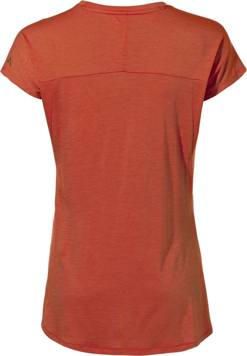Vaude Tekoa Wool Funktionsshirt kurzarm hotchili (Damen)