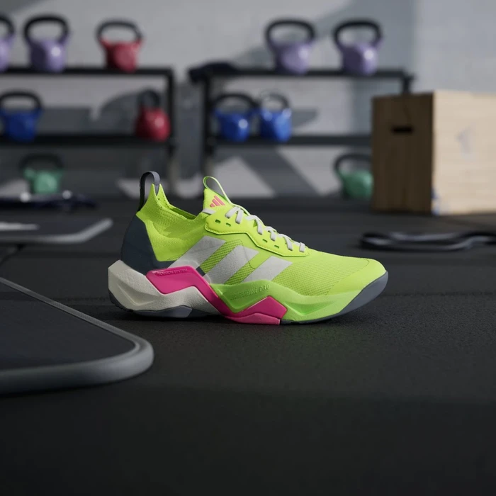 adidas Rapidmove ADV 2 lucid lemon/chalk white/lucid pink (Damen)