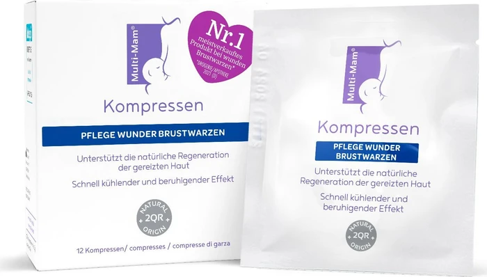 Multi-Mam Brust-Kompressen, 12 Stück