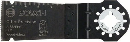 Bosch Professional AIZ32APB Wood and Metal SL BIM Tauchsägeblatt 32mm, 1 Stück