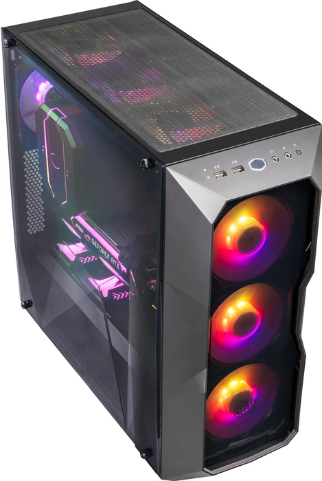 Cooler Master MasterBox TD500 ARGB, Acrylfenster