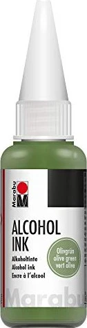 Marabu Alcohol Ink Malfarbe, olivgrün, 20ml