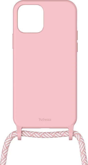 Artwizz HangOn Case Silicone für Apple iPhone 12/12 Pro Light-Salsa