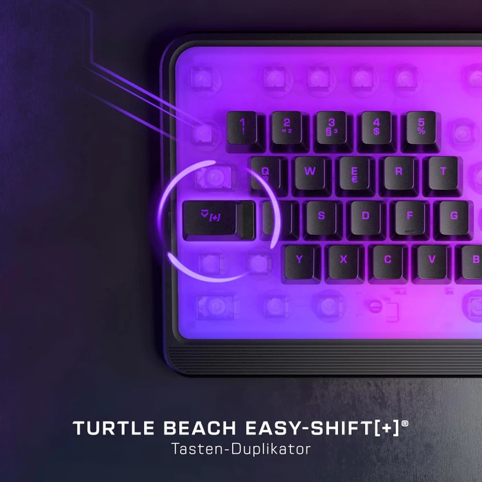 Turtle Beach Magma Gaming Keyboard, schwarz, LEDs RGB, USB, DE
